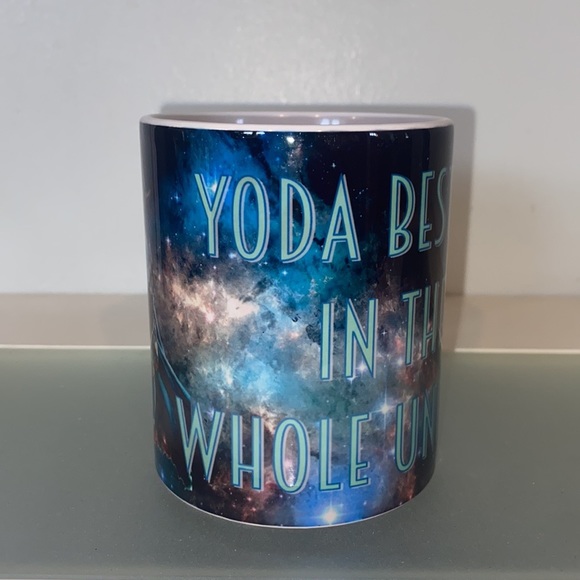 Yoda Best Dad in The Whole Universe Star-wars 11oz Coffee Mug-NWT - Picture 5 of 9